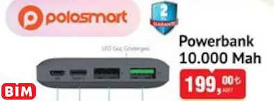 POLOSMART POWERBANK 10.000 MAH POLOSMART POWERBANK 10.000 MAH